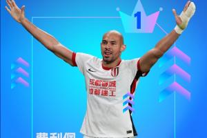 直播吧中超第9轮最佳：费利佩赛季第2次当选！双响逆转！荡气回肠