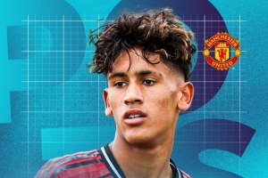 23场23球3助！曼联15岁小将JJ·加布里埃尔当选U18英超赛季最佳