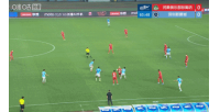 2V3！钟义浩助攻纳萨里奥抽射近角破门，河南1-0领先新鹏城