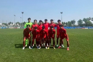 中青赛（男子U20组）排位赛第二阶段，上海海港U20队前3轮2胜1负