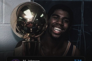 46年前的今天：魔术师打中锋砍42+15+7带队夺冠 史上唯一新秀FMVP