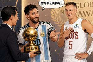 萨姆！你是真正的梅球王！AI绘图：梅里尔一战获梅西认可