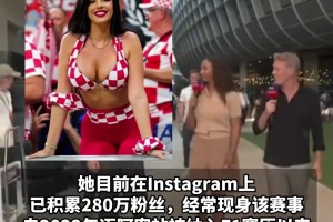 摄像师直播“走神”，只因18年世界杯“最性感女球迷”路过
